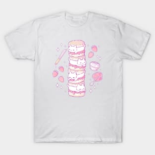 Cute Cat Scones T-Shirt